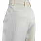 REISS Cream Cargo Belted Trouser Pants Size 10