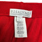 P.J. Salvage Red Two Piece Set Size 8