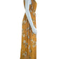 BANANA REPUBLIC Yellow Floral Maxi Dress Size XS