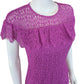 TRINA TURK Purple Mai Tai Lace Cocktail Dress Size 4