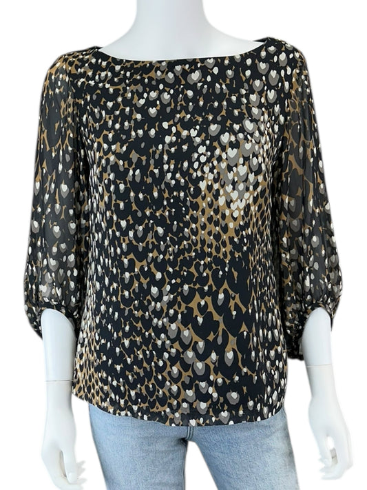 TRINA TURK Size S BASE Blouse