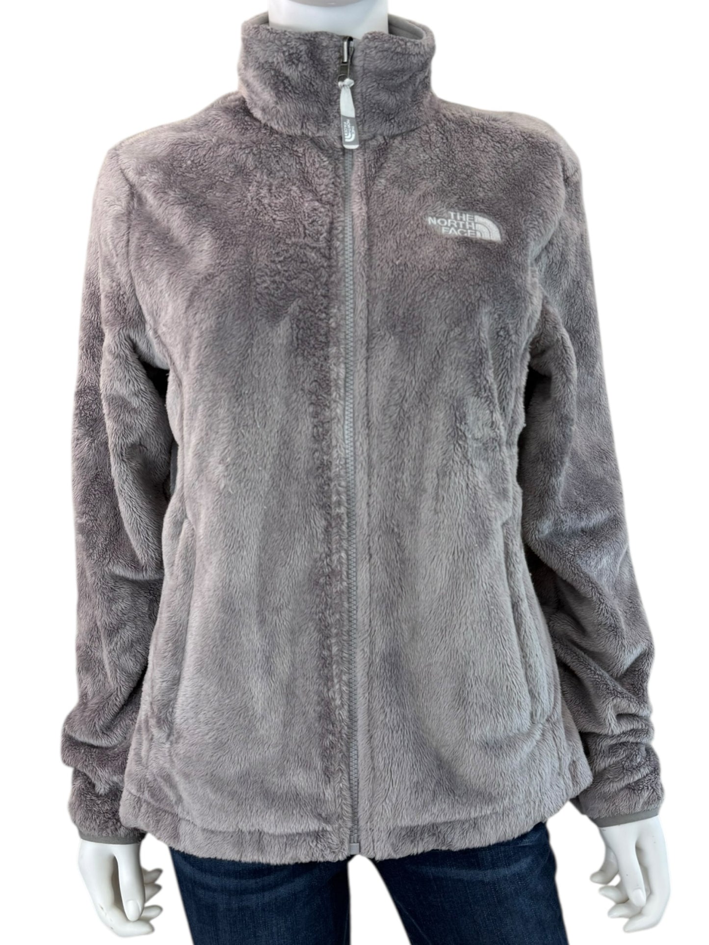 The North Face Gray Osito Fleece Jacket Size M