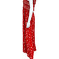 Free People Red Flowy Jumpsuit Size S