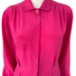 Christian Dior Hot Pink Button-Down Shirt Size 6