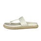 joie White Nacho Thong Sandals Size 7