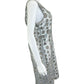 ISDA & Co Silver Sequin Cocktail Dress Size 12
