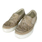 Johnny Was Tan Embroidered Cecilia Slip-on Sneakers Size 8.5