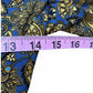 boden Blue Paisley Knot Detail Jersey Knit 2-piece Skirt Set Size 10