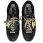GOLDENGOOSE Black Super-Star Leather Sneakers Size 42