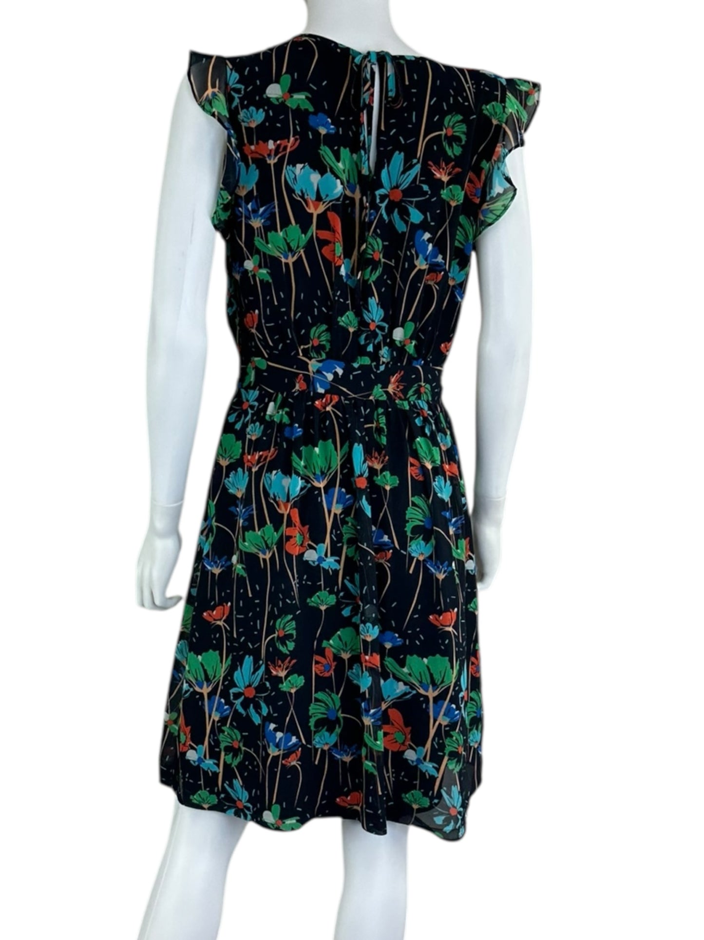 Hi there by Karen Walker Navy Casual Dress Size 6