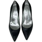 FREELANCE Black Leather Pointed Pumps Size 37