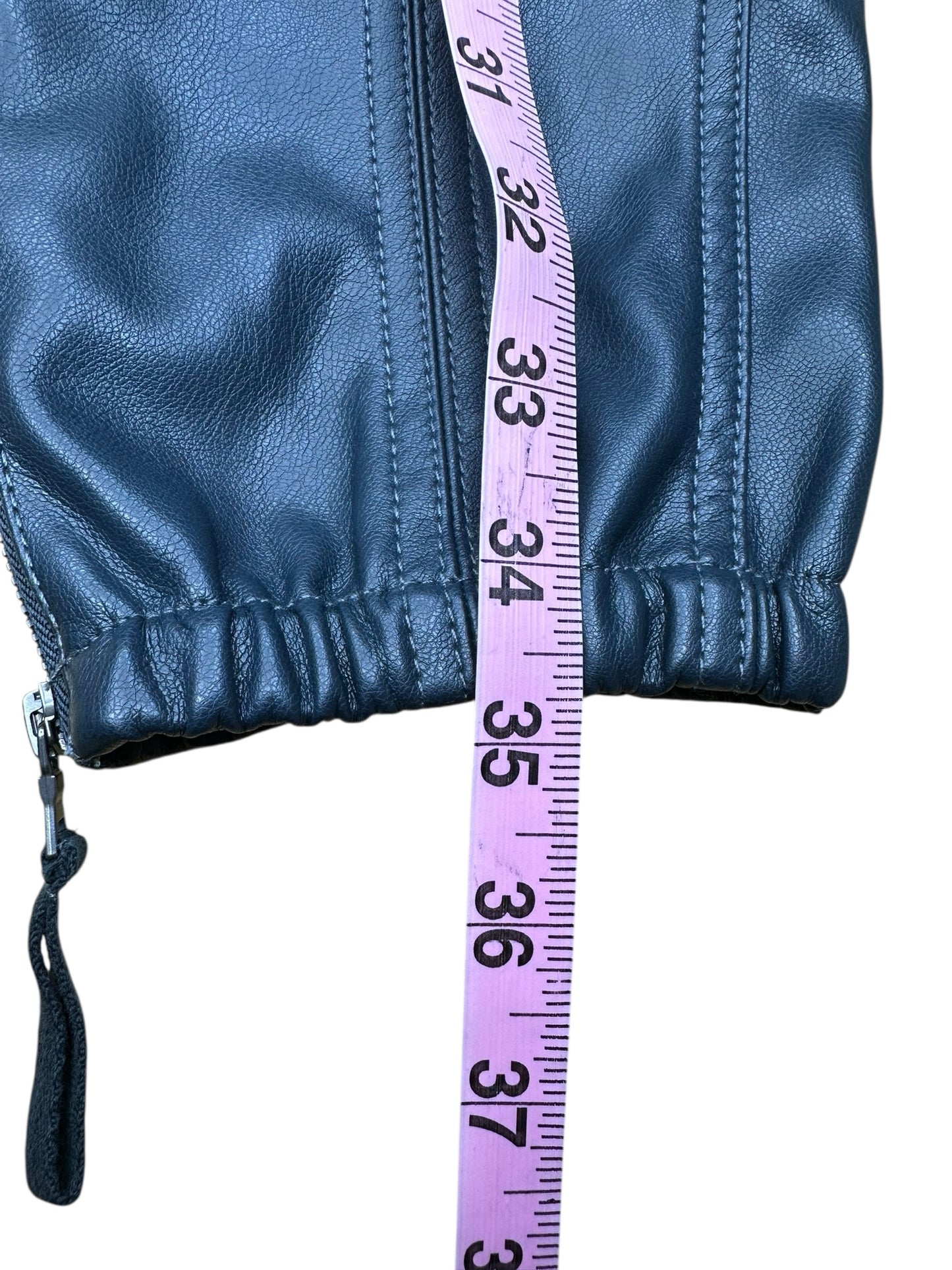 Marrakech Blue Pleather Pants Size XS