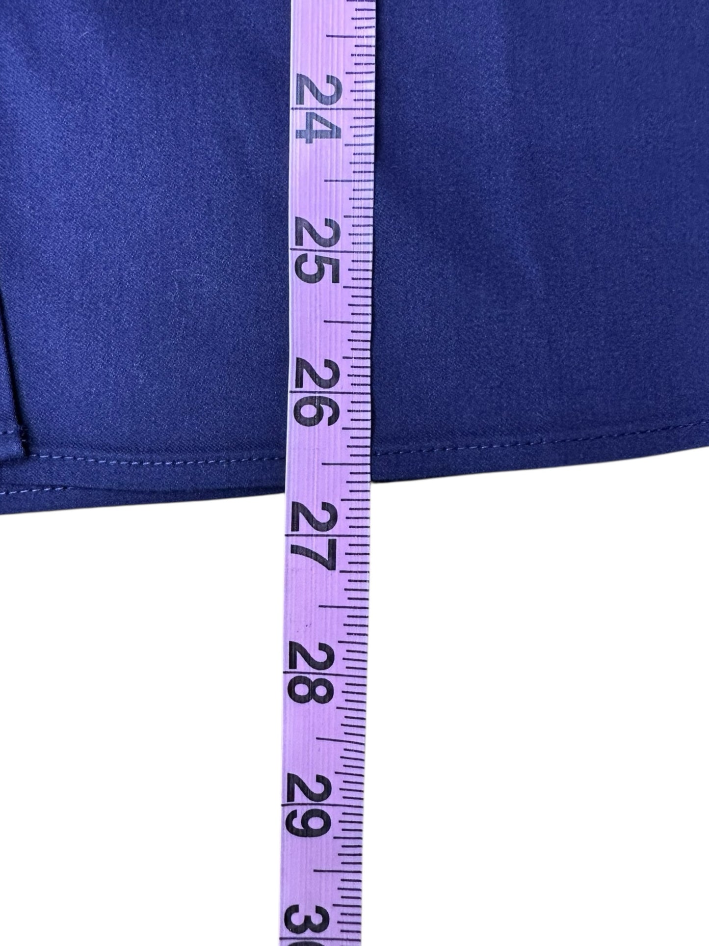 Chico's NWT Purple No Iron Button-Down Shirt Size 14