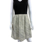 CYNTHIA ROWLEY Metallic Tweed Cocktail Dress Size 8