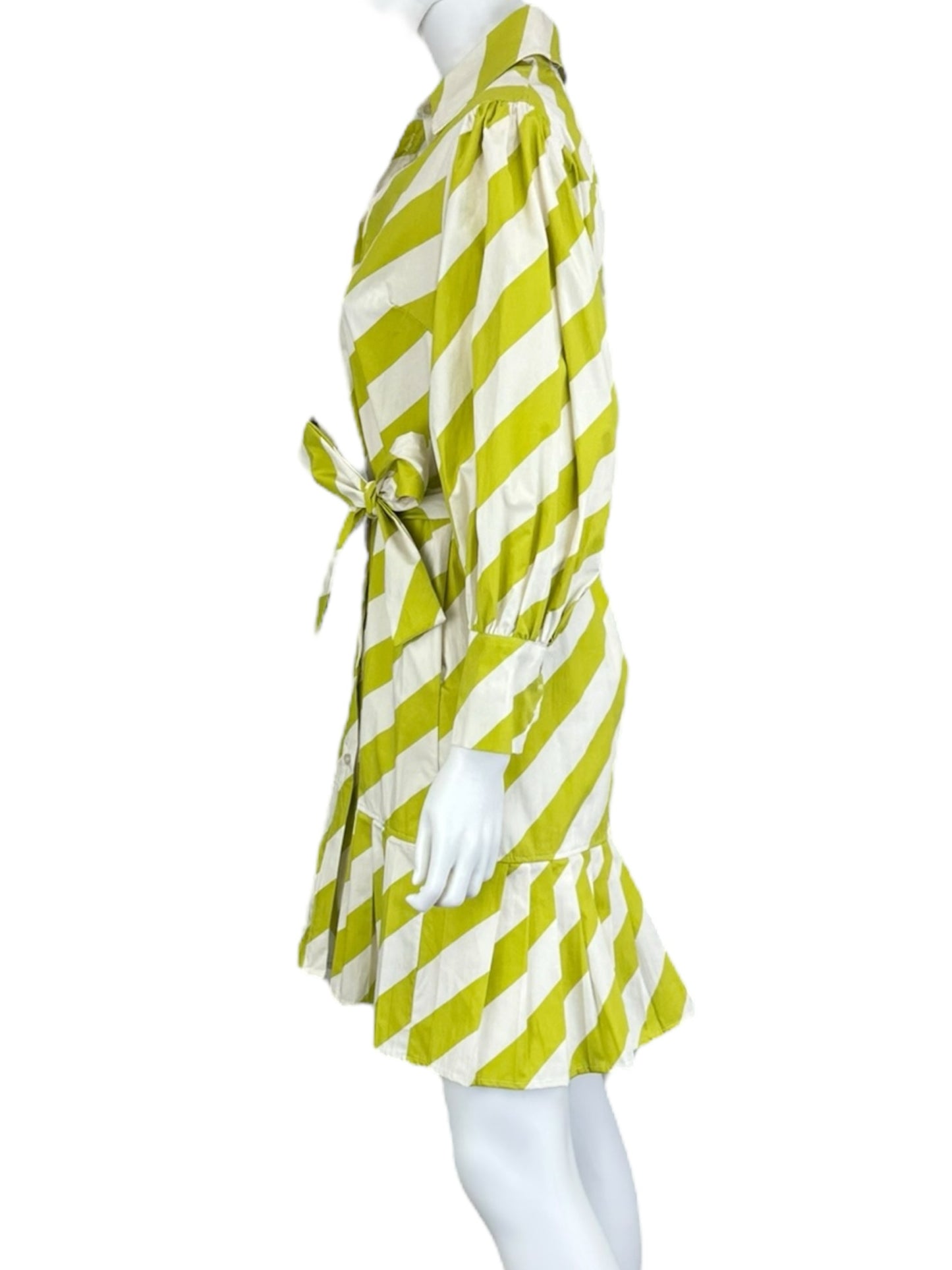 Sofia Yellow and White Casual Dress  Size XS/S