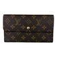 Louis Vuitton Monogram Porte Tresor International Long Wallet