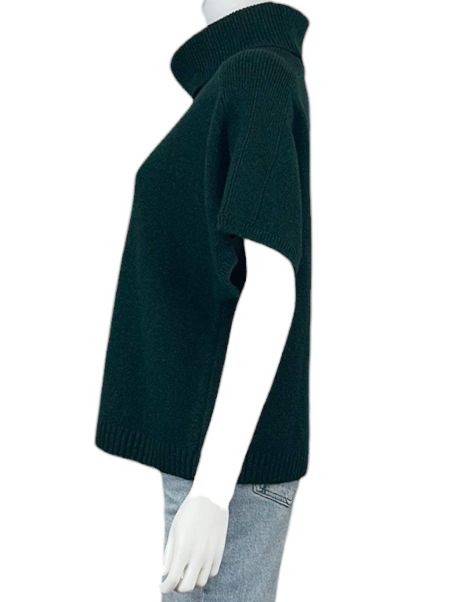 cabi Green Takeout Turtleneck Sweater Size M