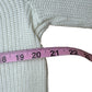 J. Crew White Cotton Sweater Size XS
