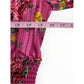 WAYF NWT Magenta Stripe Floral Mini Dress Size S