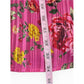 WAYF NWT Magenta Stripe Floral Mini Dress Size S