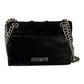 KURT GEIGER NWT Black Velvet Mini Kensington Crossbody Purse