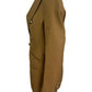 BANANA REPUBLIC Brown Wool Captain's Blazer Size 6