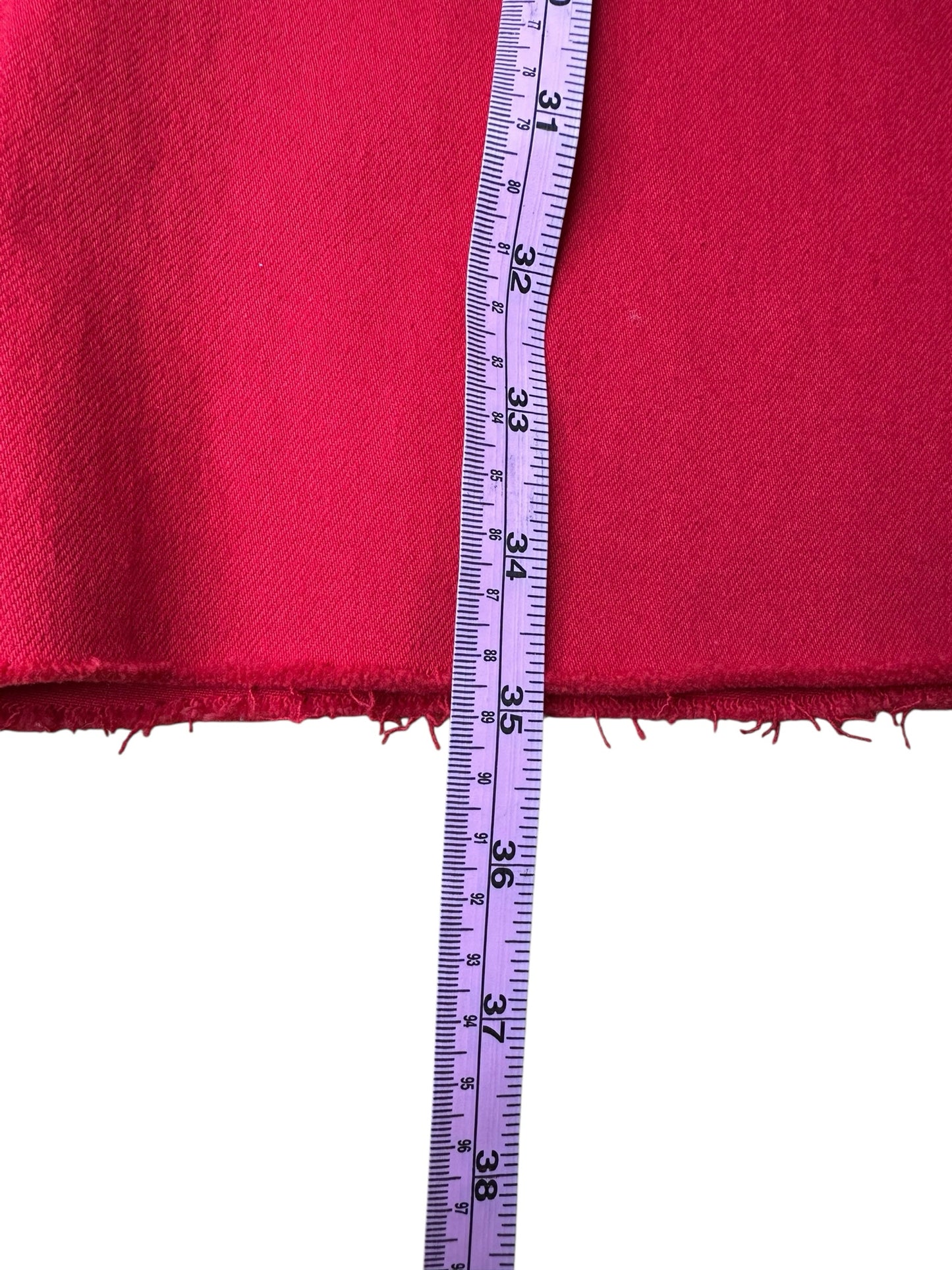 PISTOLA Red Jeans Size 27