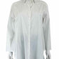 LAFAYETTE 148 NEW YORK White Pinstripe Button Down Size S