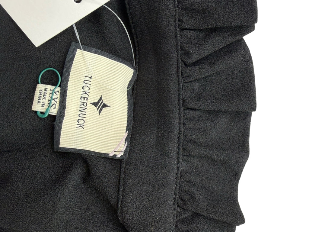 TUCKERNUCK Black Palmerston Mini Dress Size XXS