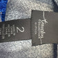 chicos Blue Crinkle Casual Jacket Size L