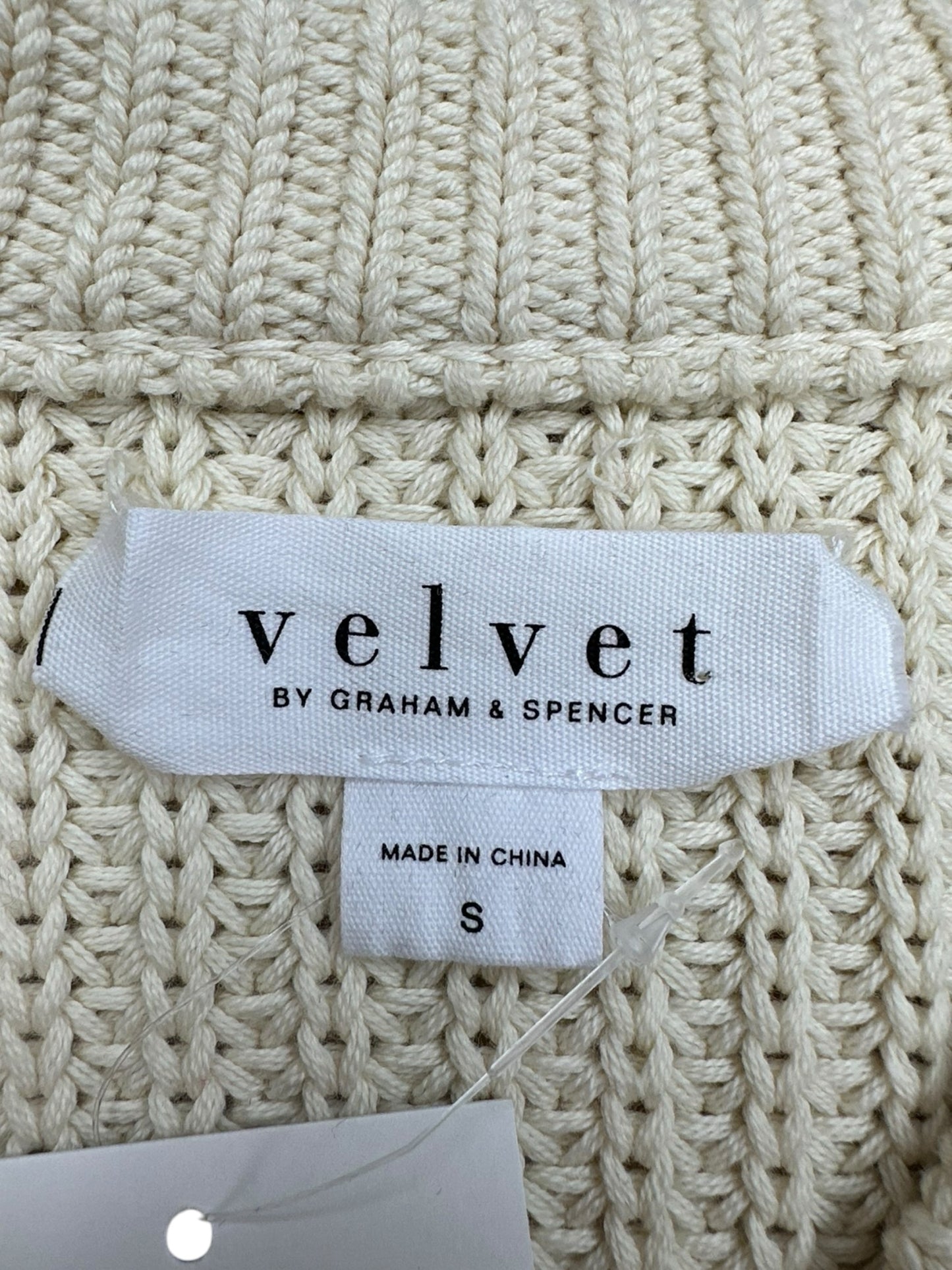 velvet BY GRAHAM & SPENCER Red Striped Sweater Size S