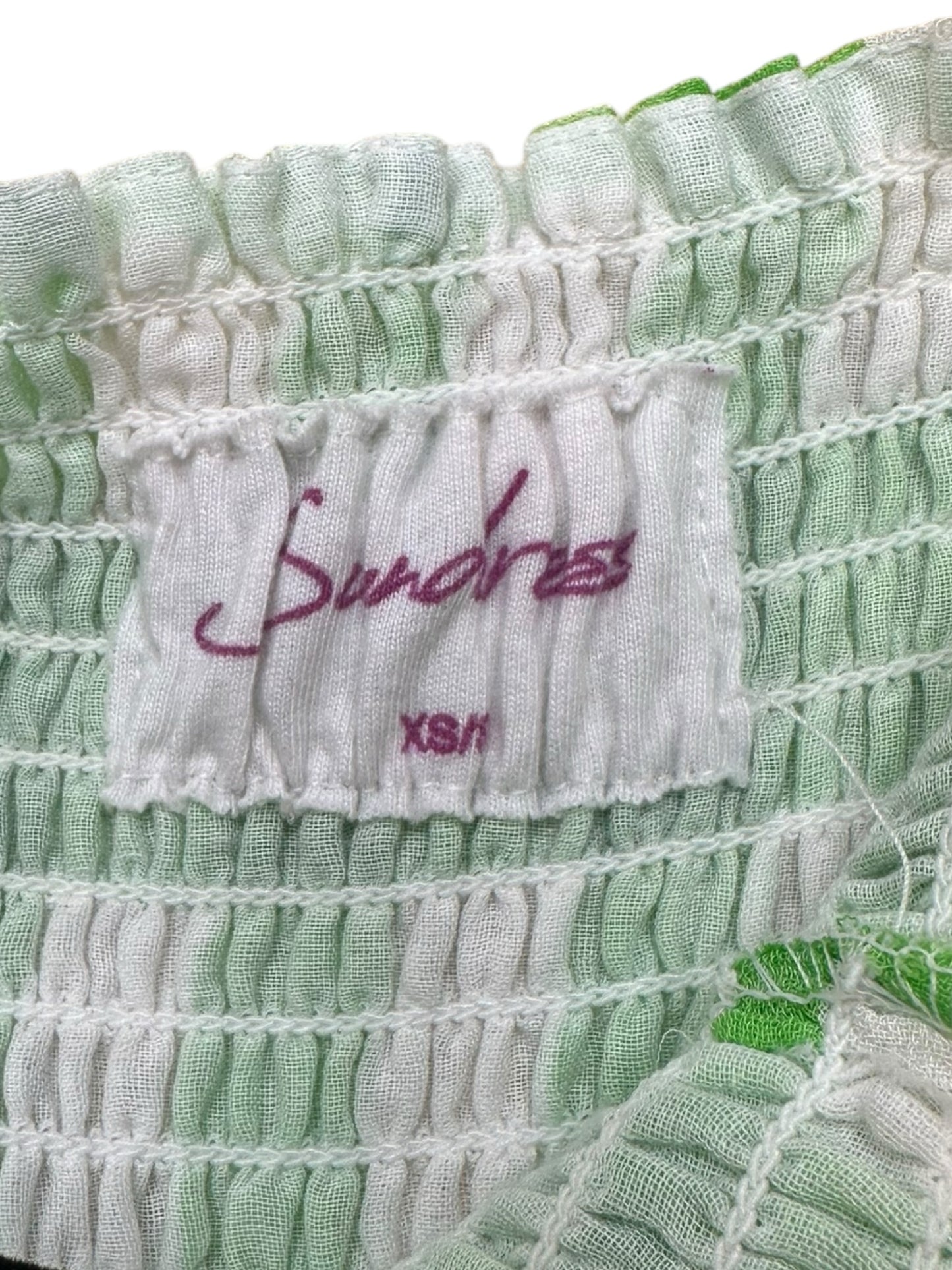 Sundress Green Gingham Sundress Size XS