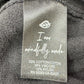 NIC & ZOE Black Knit Button-down Shirt Size XL