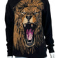 STELLA MCCARTNEY NWT 100% Virgin Wool Intarsia Lion Sweater Size 40