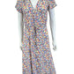 Rails Multi-Colored Floral Print Midi Dress Size XS