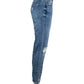 PISTOLA Ripped Light Wash Jeans Size 25