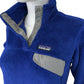 patagonia Blue Re-Tool Snap-T Pullover Jacket Size XS
