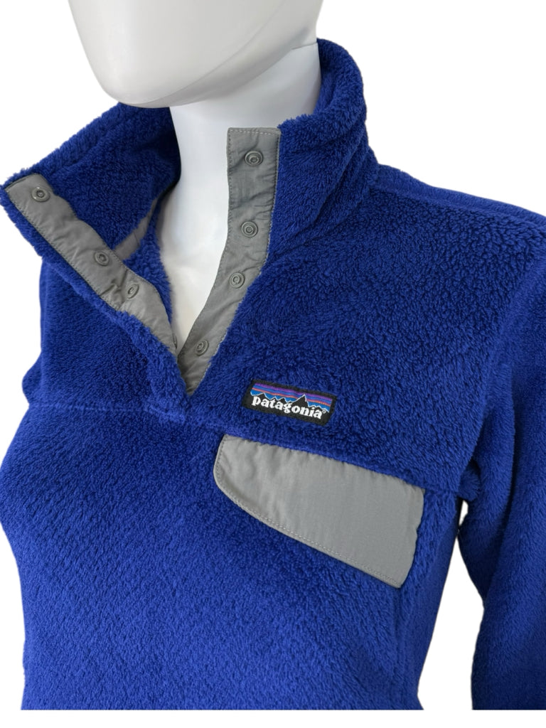 patagonia Blue Re-Tool Snap-T Pullover Jacket Size XS
