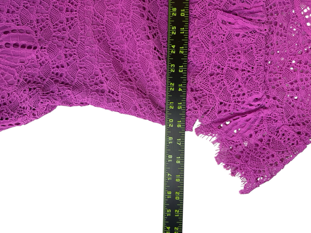 TRINA TURK Purple Mai Tai Lace Cocktail Dress Size 4