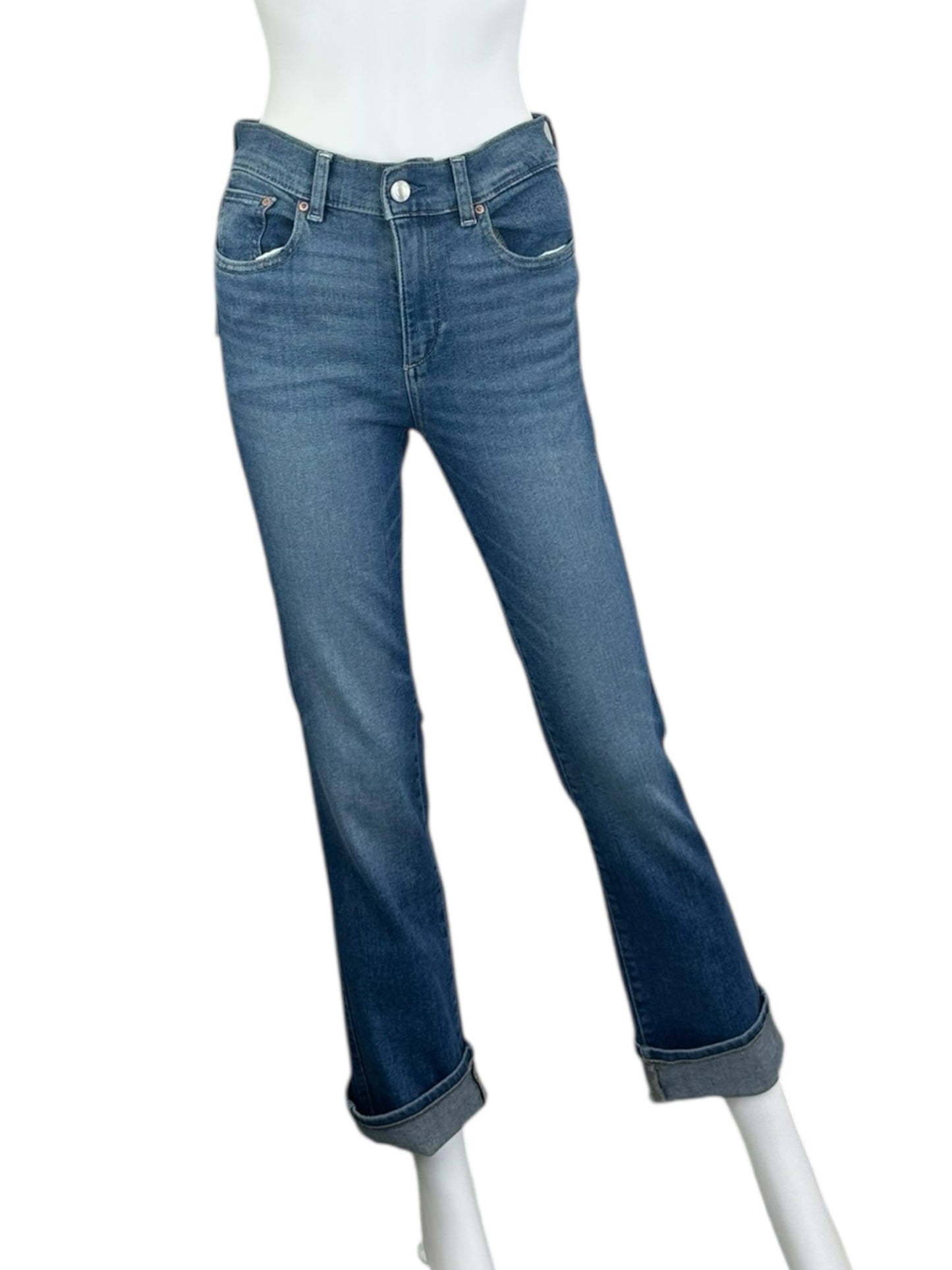 DL1961 Blue Mara Straight Leg Jeans Size 27