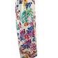 Johnny Was 100% Linen Floral Maxi Skirt Size M