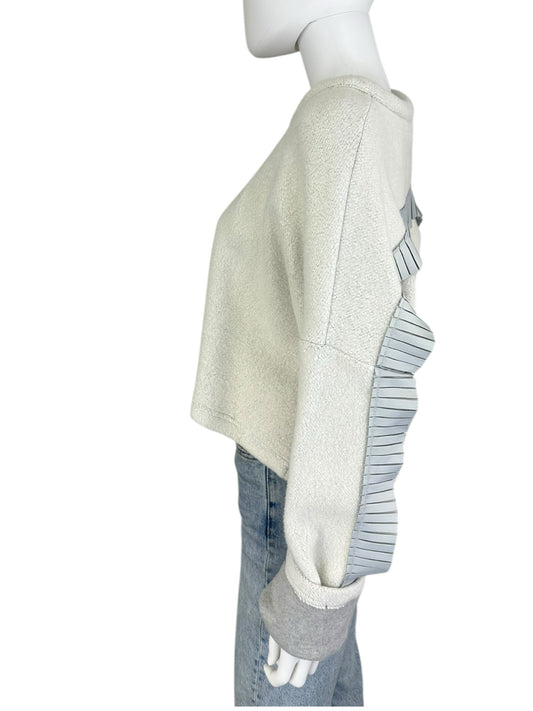 KOCH Light Gray Size S Knit Top
