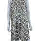 TRINA TURK NWT Cream Sequined Johana Shift Dress Size M
