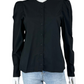 Nation Black 100% Cotton Button-Down Shirt Size S