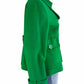 WORTHINGTON Wool Blend Green Pea Coat Size L