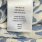 Rails blue and white zebra print Dress Size S