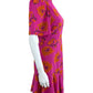 RHODE NWT Hot Pink Paisley Mini Workwear Dress Size 4