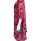 Johnny Was Fuchsia Vesna Silk Floral Dress Size L