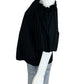 velvet BY GRAHAM & SPENCER Black Cold Shoulder Blouse Size S