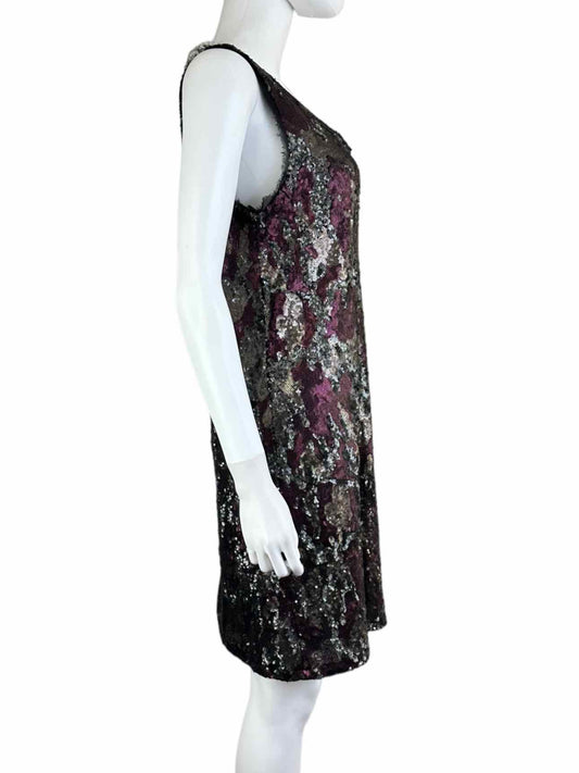 KUT from the Kloth Sequin Camo Cocktail Dress Size 6